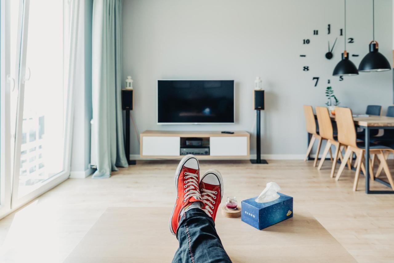 Silk Apartment - Netflix - Parking Szczecin Exteriör bild